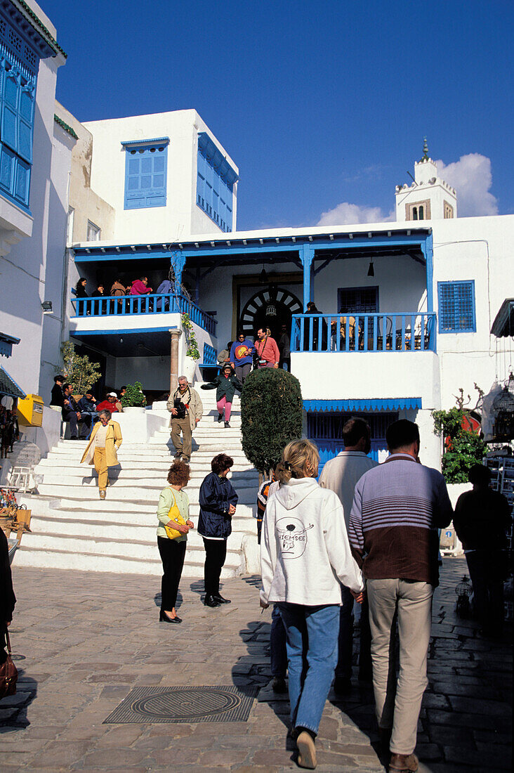 Café de Nattes, Sidi Bou Said, Tunesien