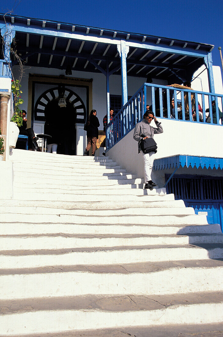 Café de Nattes, Sidi Bou Said, Tunesien