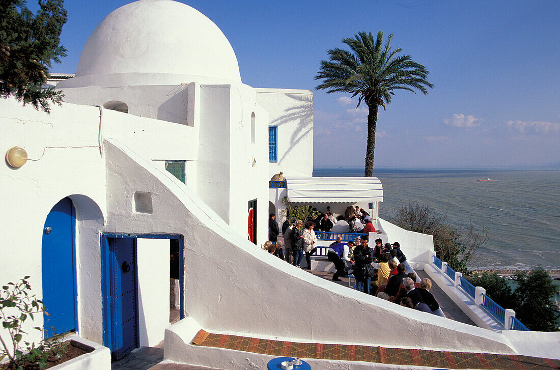 Café, Sidi Bou Said, Tunesien