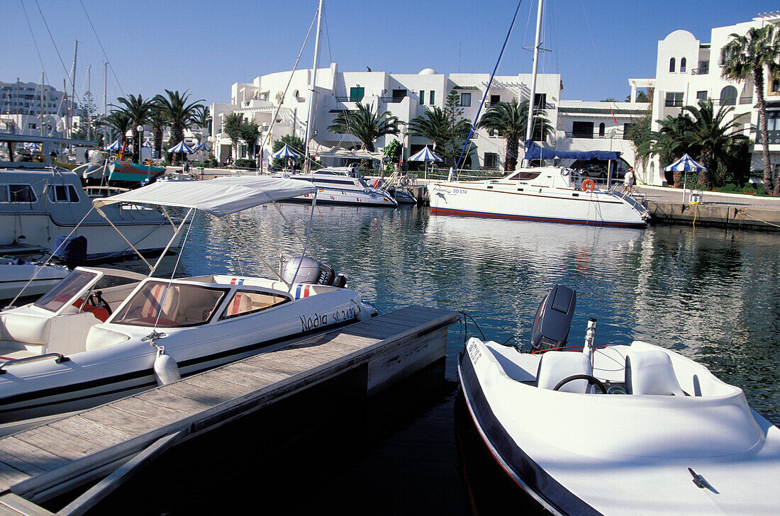 Yachthafen, Port El Kantaoui, Tunesien