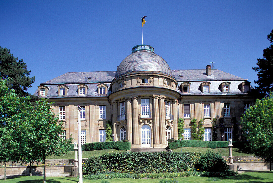 Villa Reitzenstein, official residence of the Baden-Wuerttemberg Ministry of State, architects  Hugo Schlösser and Johann Weirether, Stuttgart, Baden-Wuerttemberg, Germany