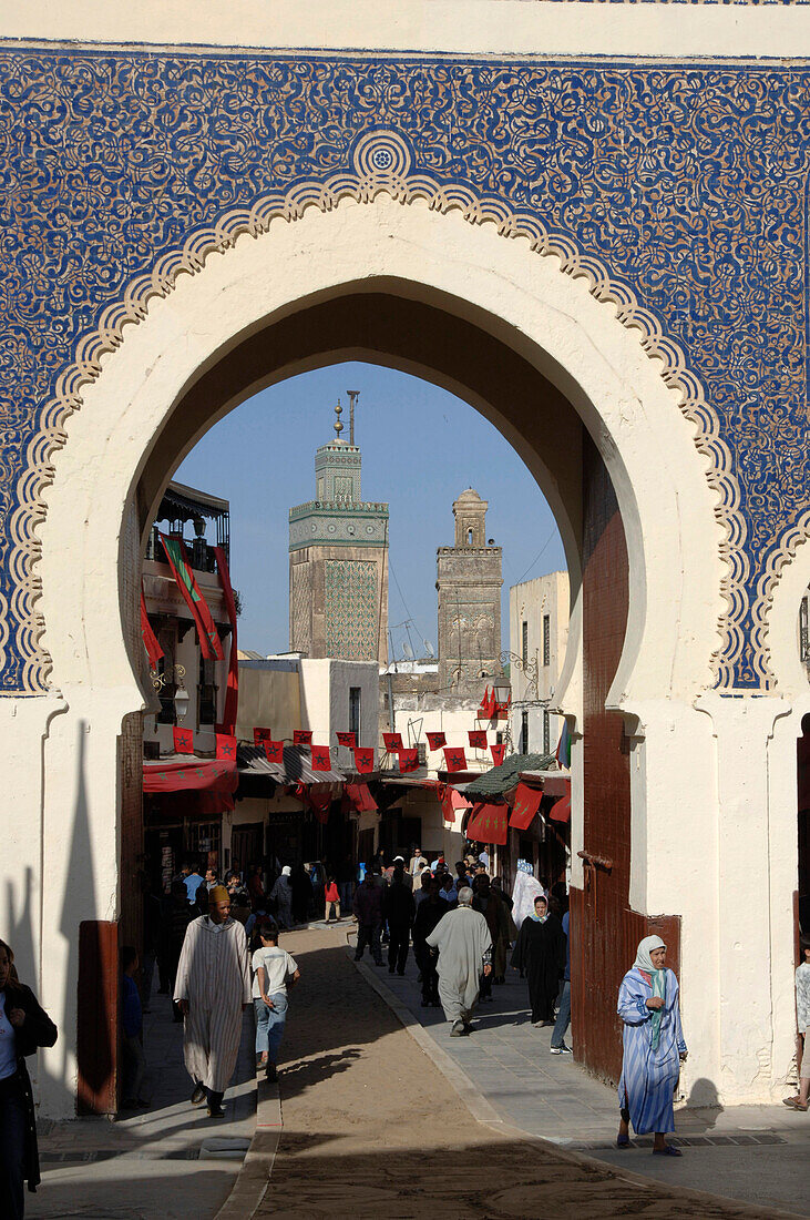 Bab Boujeloud, Fes, Morocco