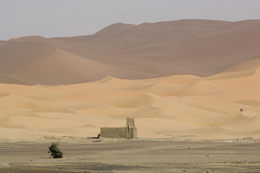 Sanddünen, Wüste, Erg Chebbi, Marokko