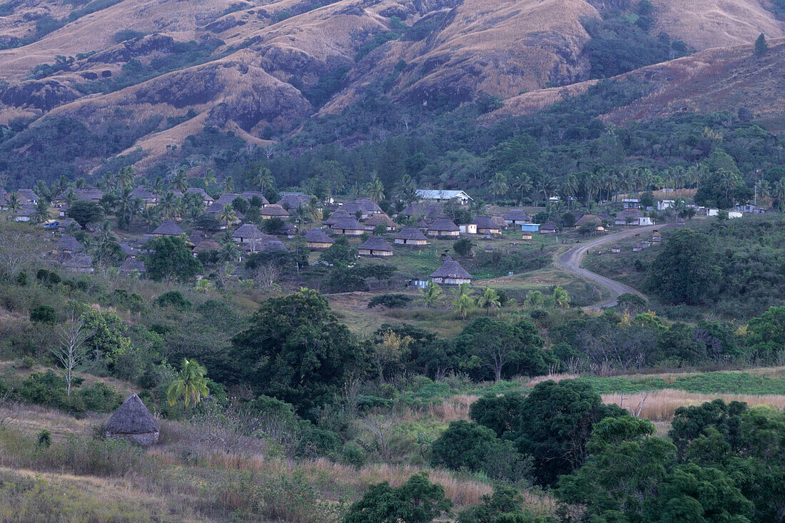 Navala Dorf in Nausori Highlands,Viti Levu, Fiji