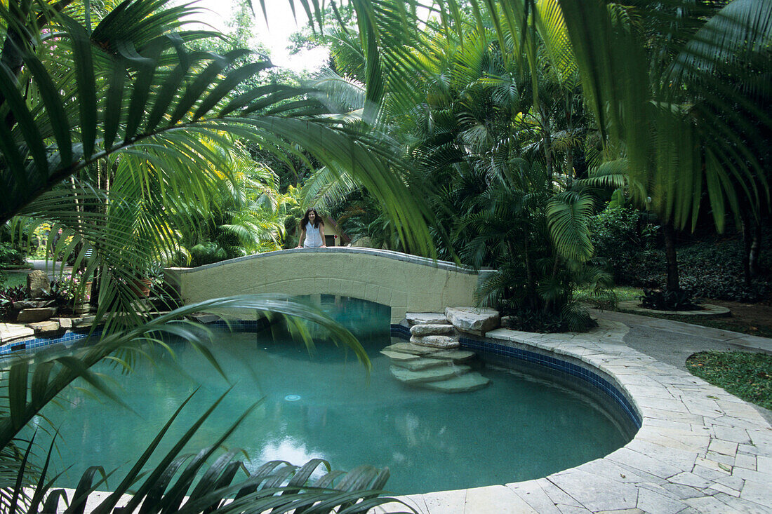 Landscaped Garden at Natadola Beach Resort,Natadola, Viti Levu, Fiji