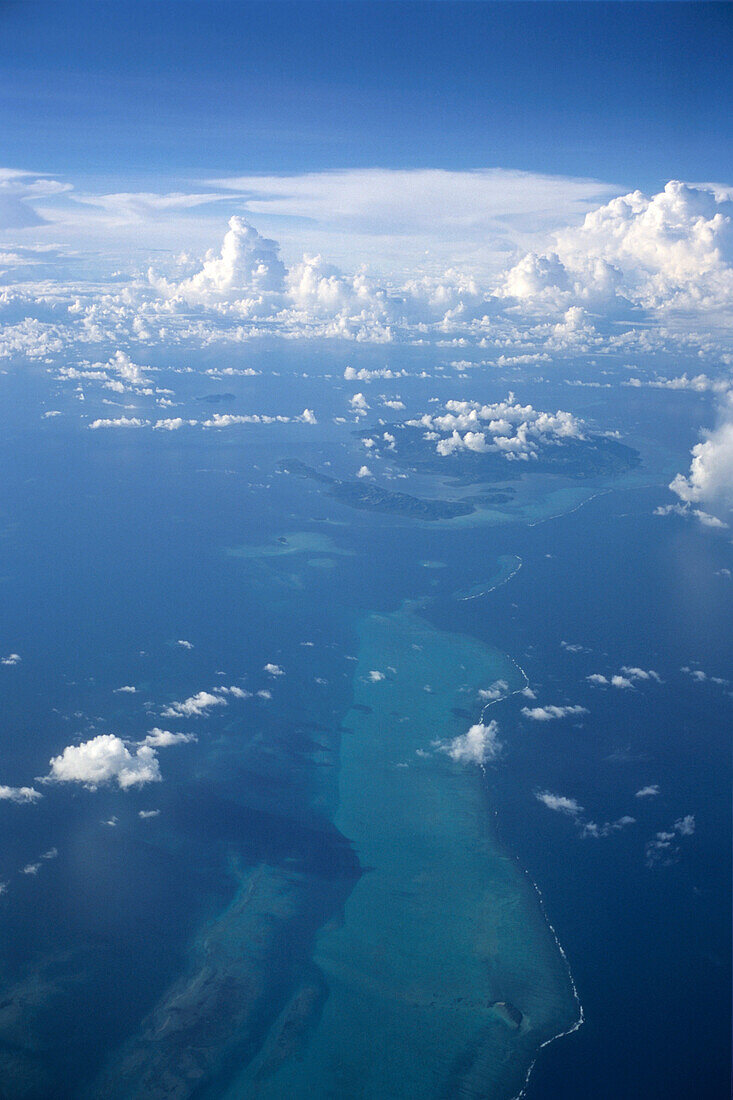 Luftaufnahme von die Fidschi Inseln,Fiji