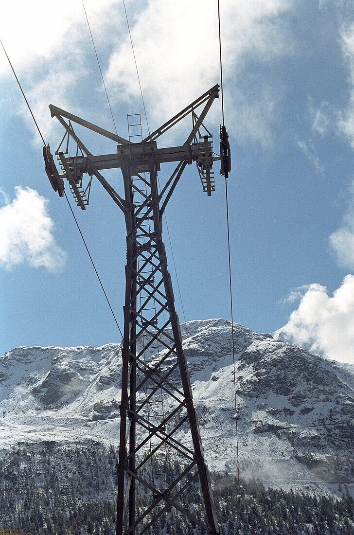ski lift,  zermatt, switzerland