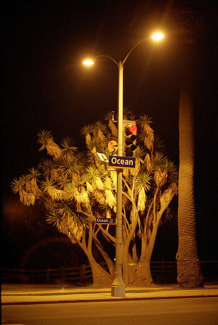 Ocean Avenue, Santa Monica, Los Angeles, Kalifornien, USA