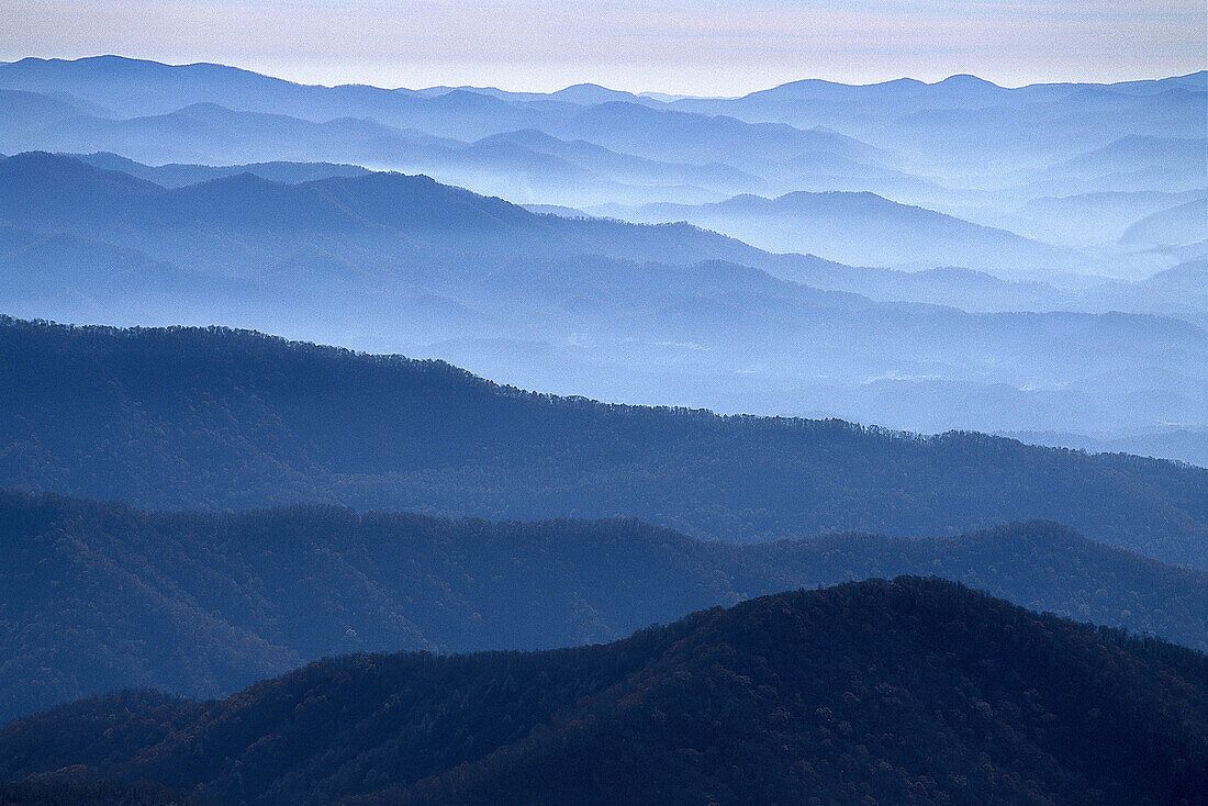 Chingmans Dome,Great Smokey Mountains NP, North Carolina, USA