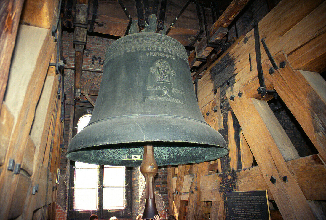 Zygmunt (Sigismund) bell in Wawel cathedral, Cracow, Poland