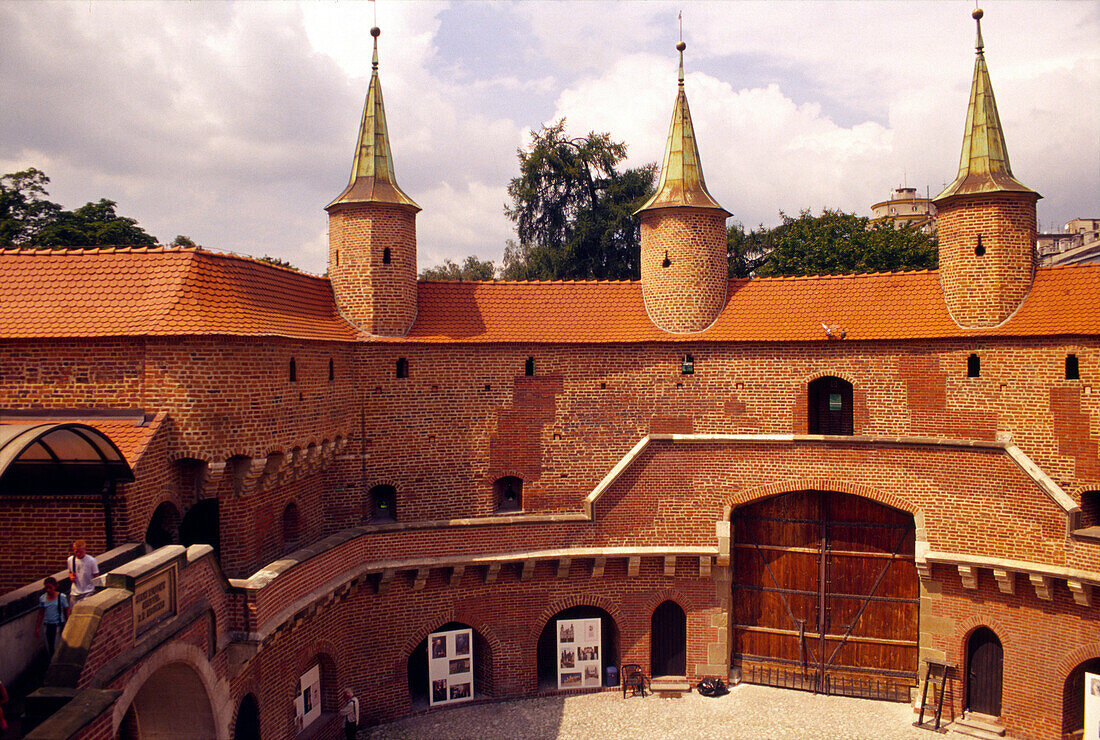 Wachturm in Krakau, Polen