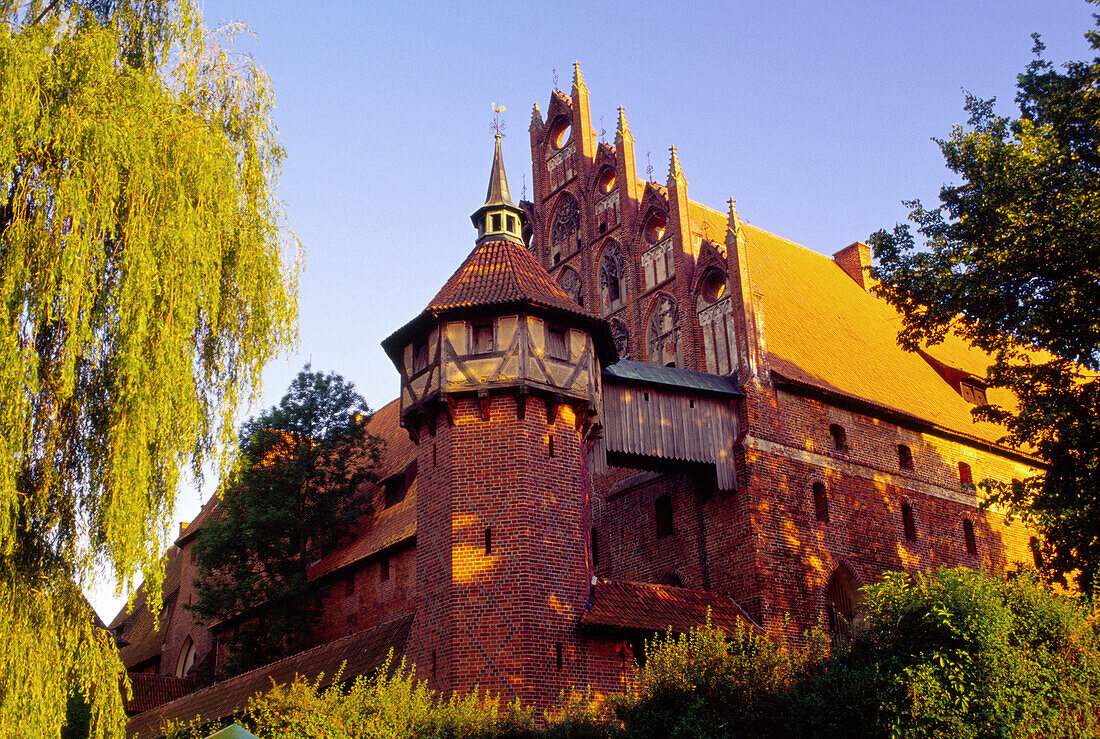 Castle of the Teutonic Knights in Malbork (13th - 14th century), Poland