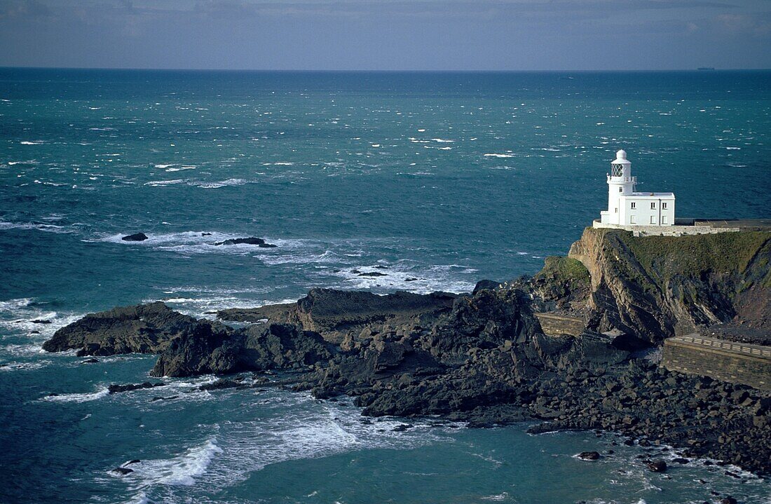 Leuchtturm, Hartland Point, Devon, England