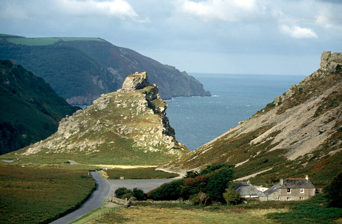 Valley of Rocks, Lynton, Devon, England