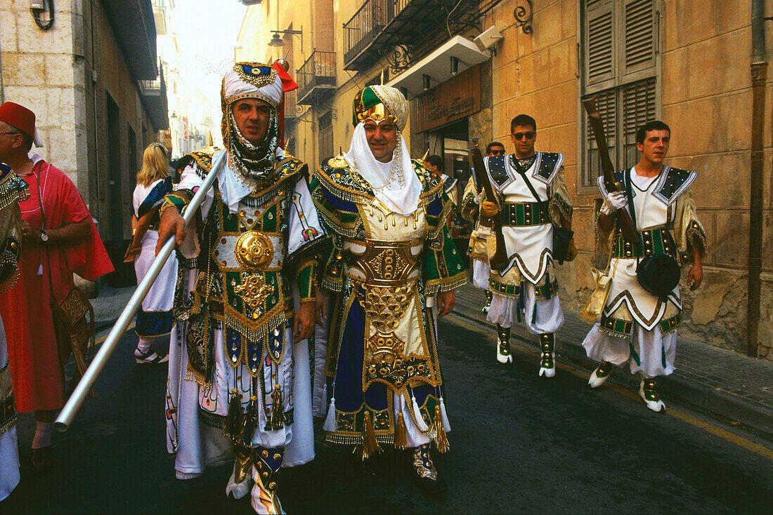 Moors and Christians Festival, Ontinyent, Province Valencia,Spain