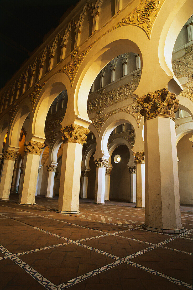 Synagogue Santa Maria la Blanca,Toledo,Castilla-La Mancha,Spain