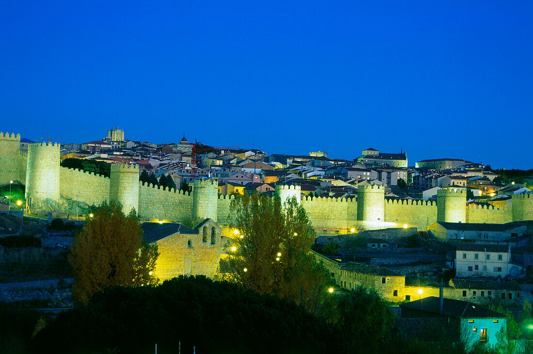 Ermita San Segundo,City walls (Murallas),Avila,Castilla-Leon,Spain