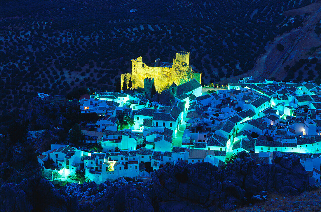 Altstadt,Zuheros,Provinz Cordoba,Andalusien,Spanien