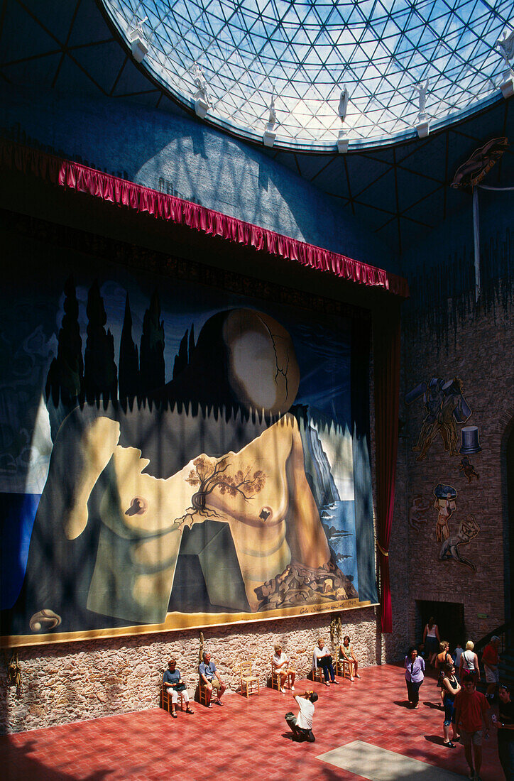 Museum, Teatre-Museu Dali, Figueres, Province of Girona, Catalonia, Spain