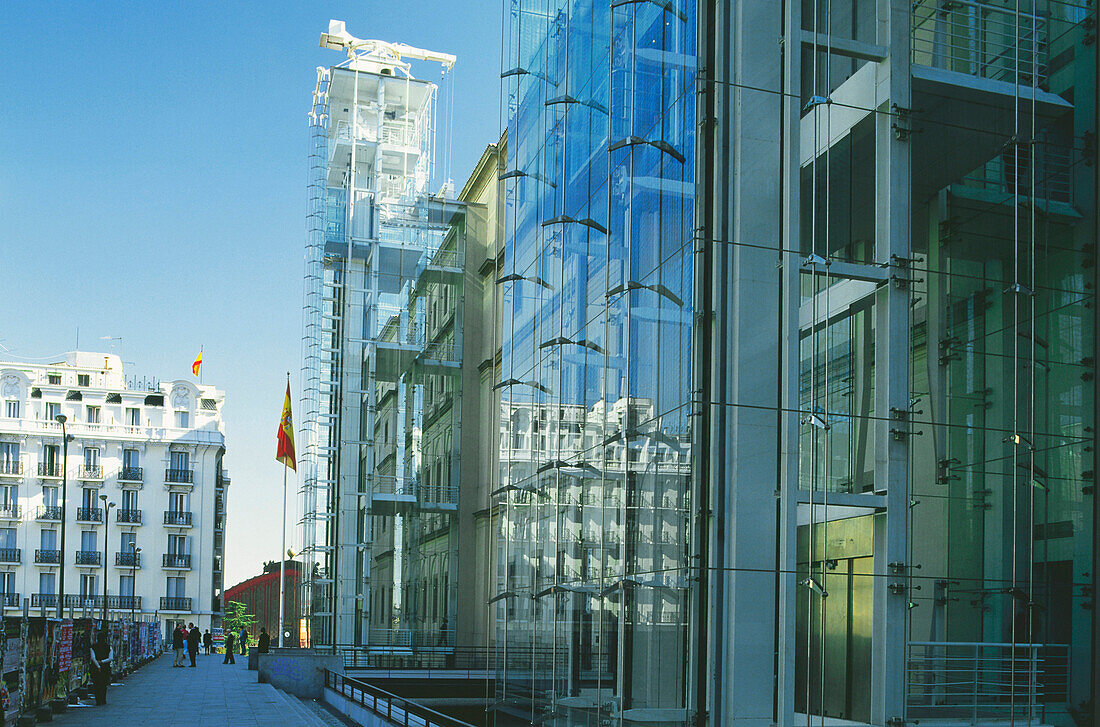 Centro de Arte Reina Sofia, Art museum, Madrid, Spain