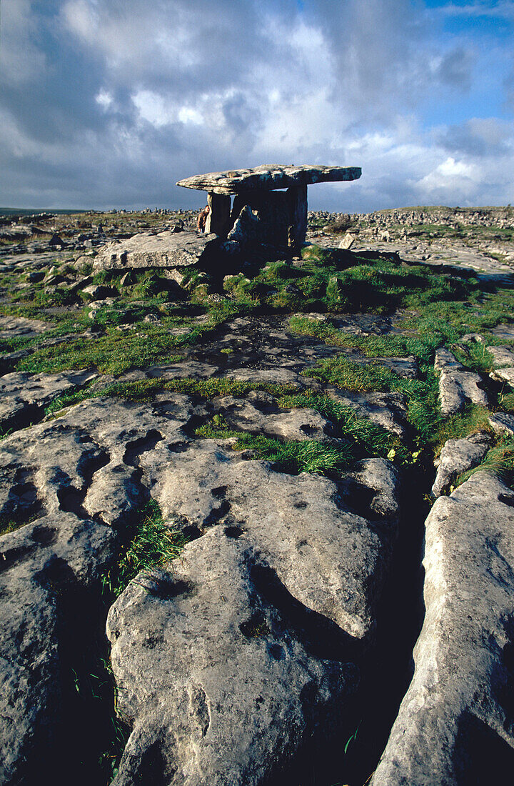 Poulnabrone Dolmen, The Burren, County Clare, Ireland