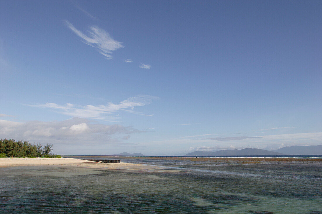 Strand, Green Island, bei Cairns, Great Barrier Reef, Queensland, Australia