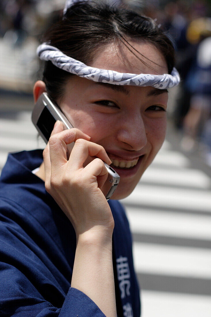 Kanda Festival,  Kanda  Matsuri, mid-May, about 100 omikoshi, portable shrines,  are paraded through  the streets around Asakusa  Shrine, Tokyo, Kanda,  Japan