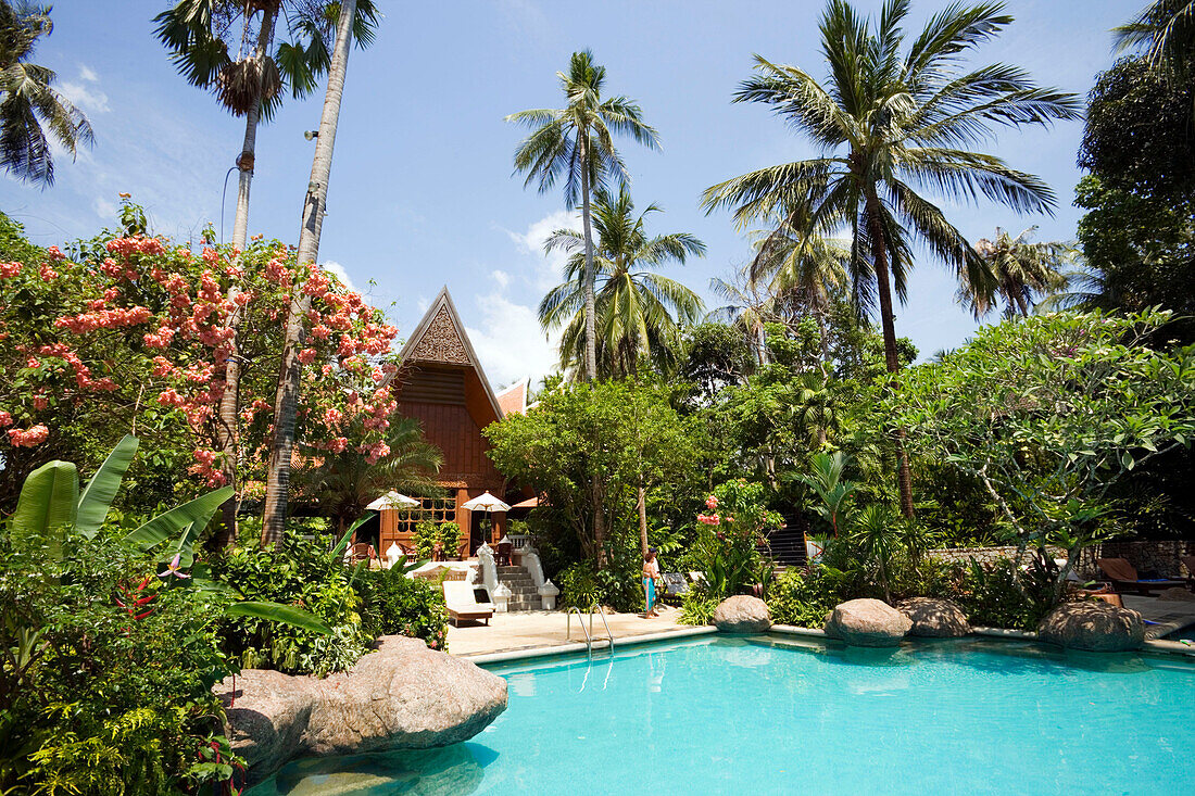 Part of Marina Cottage Phuket, Karon beach, Ao Katong, Hat Katong, Phuket, Thailand, after the tsunami