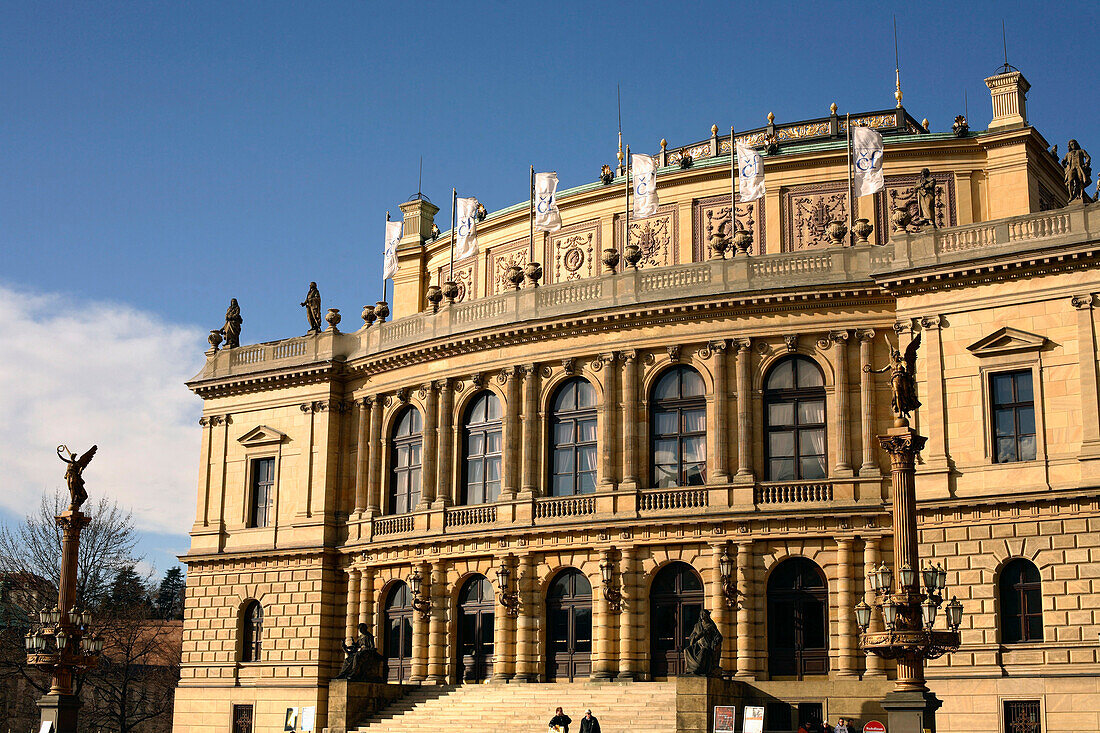 The Rudolfinium, concert hall of the Czech Philharmonic Orchestra, Josefov, Prague, Czech Republic