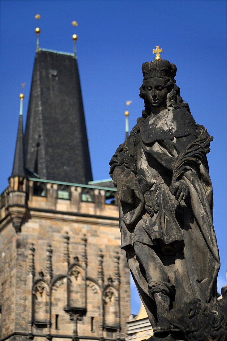 Denkmal, Karlsbrücke Prag, Tschechien