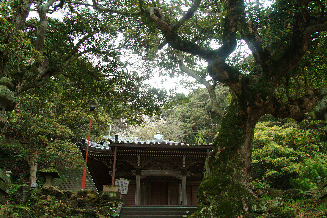 Buddhistische Tempel, Kamogawa-shi, Chiba, Japan