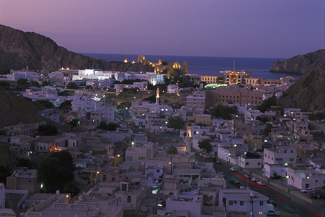 Palastbezirk von Muscat,Oman, Asien
