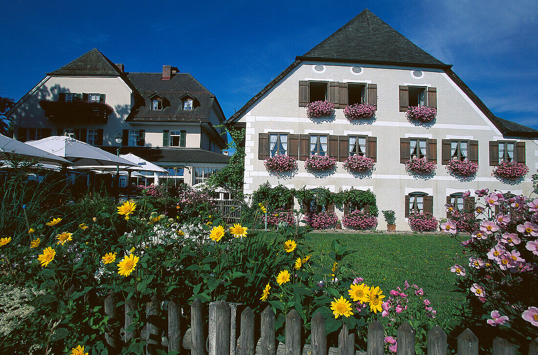 Hotel zur Linde, Fraueninsel Island, Chiemsee Lake, Bavaria, Germany
