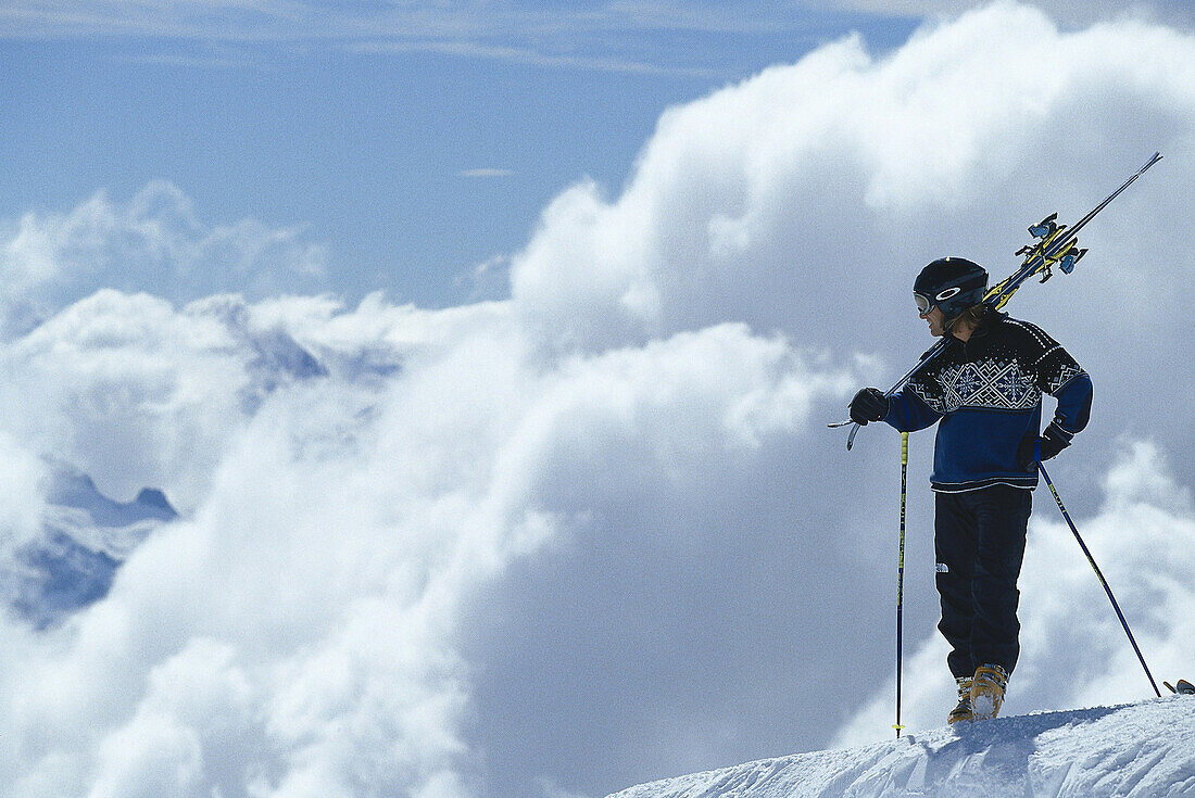 Skifahrer