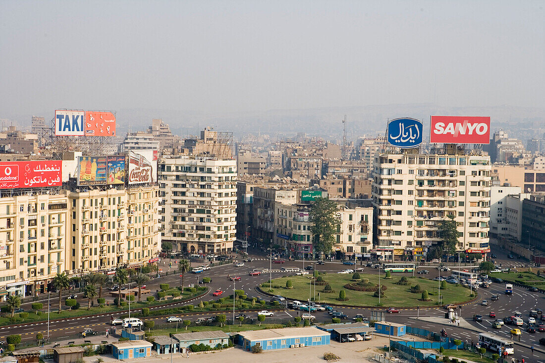 Blick über Kairo, Ägypten