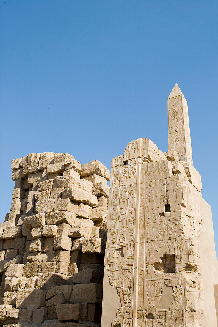Karnak Tempel, Luxor, Ägypten