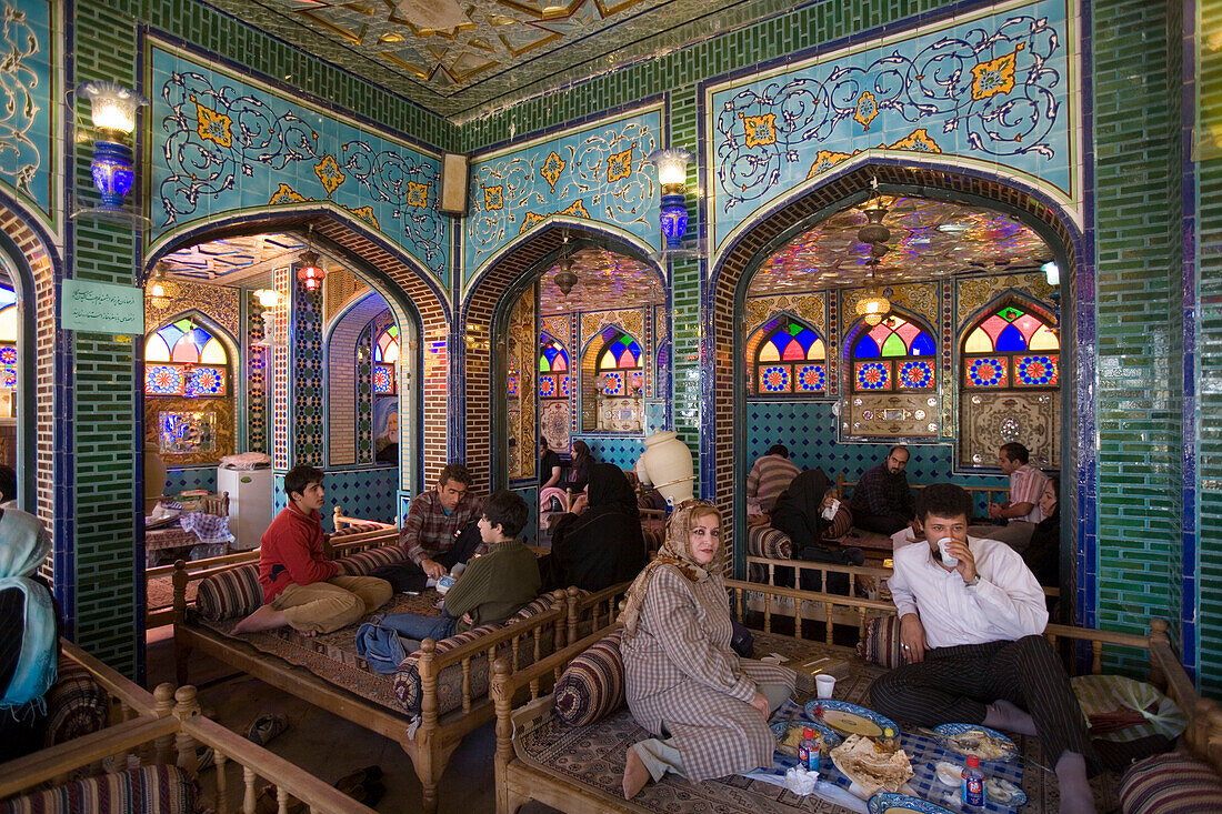 Tea House at Emam Khomeini Square, Esfahan, Iran