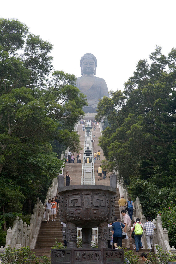 Tian Tan Giant Buddha,Ngong Ping Plateau, Lantau Island, Hong Kong