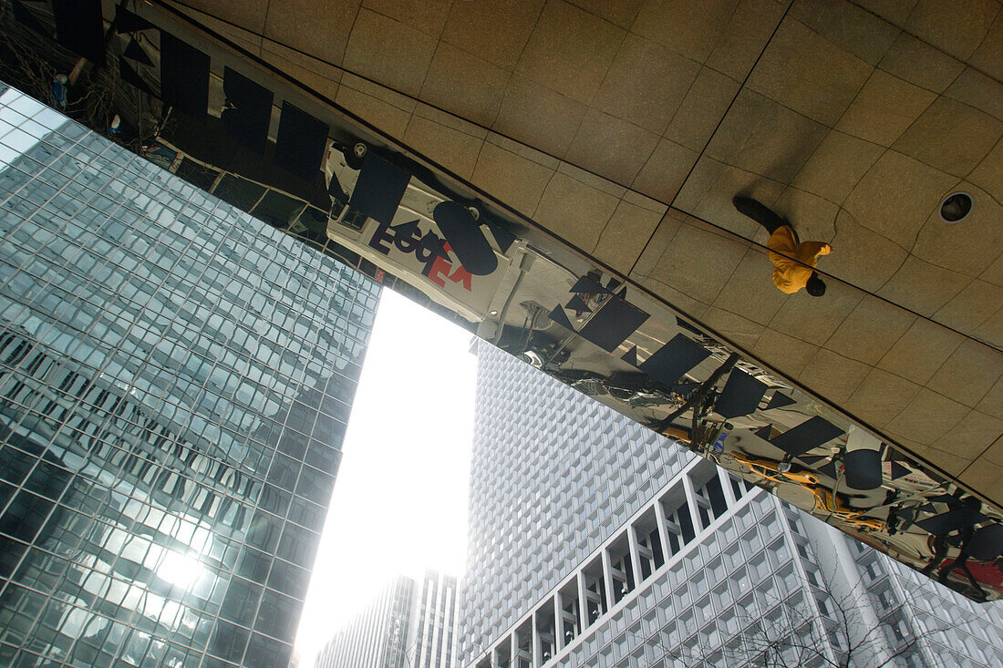 Financial District, Bürogebäude in der Nähe vom Bowling Green, Wolkenkratzer, Himmel, Manhattan, New York City, U.S.A., Vereinigte Staaten von Amerika