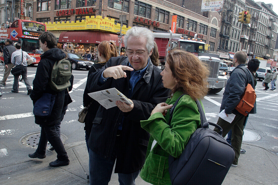 Canal Street, Chinatown, Manhattan, New York City, U.S.A., Vereinigte Staaten von Amerika