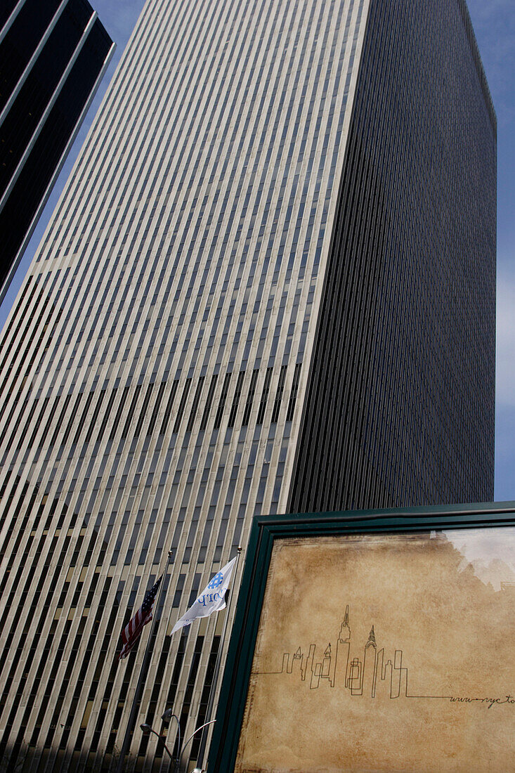 Avenue of the Americas, Wolkenkratzer, Manhattan, New York City, U.S.A., Vereinigte Staaten von Amerika