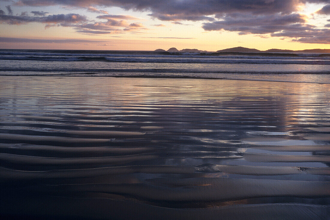 Tidal River Beach at Dusk, Wilsons Promontory National Park, Victoria, Australia