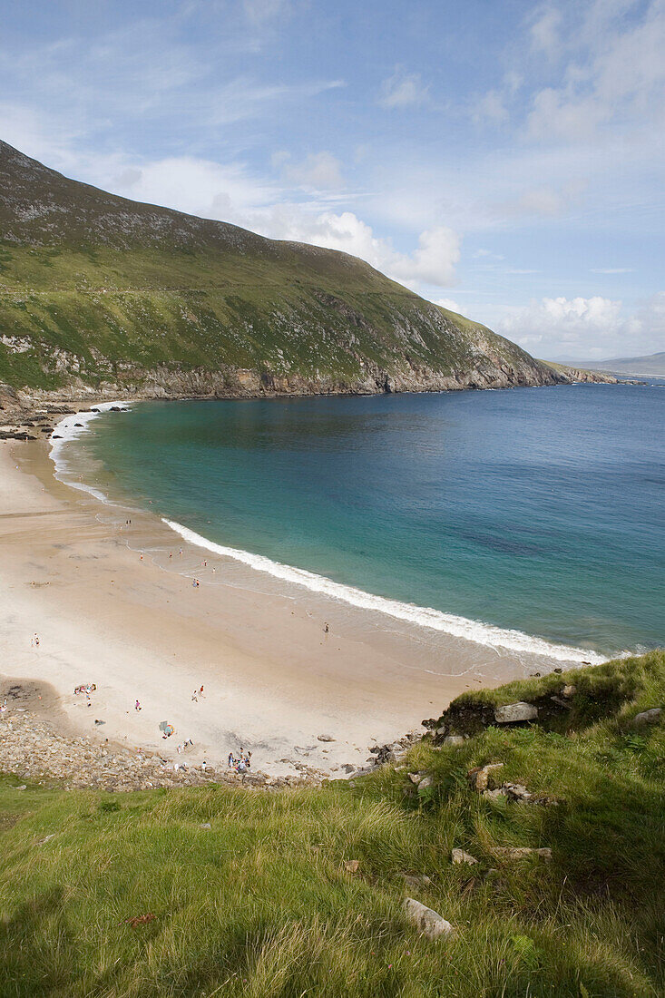 Keem Blue-Flag Beach, Near Keem, Achill Island, County Mayo, Ireland