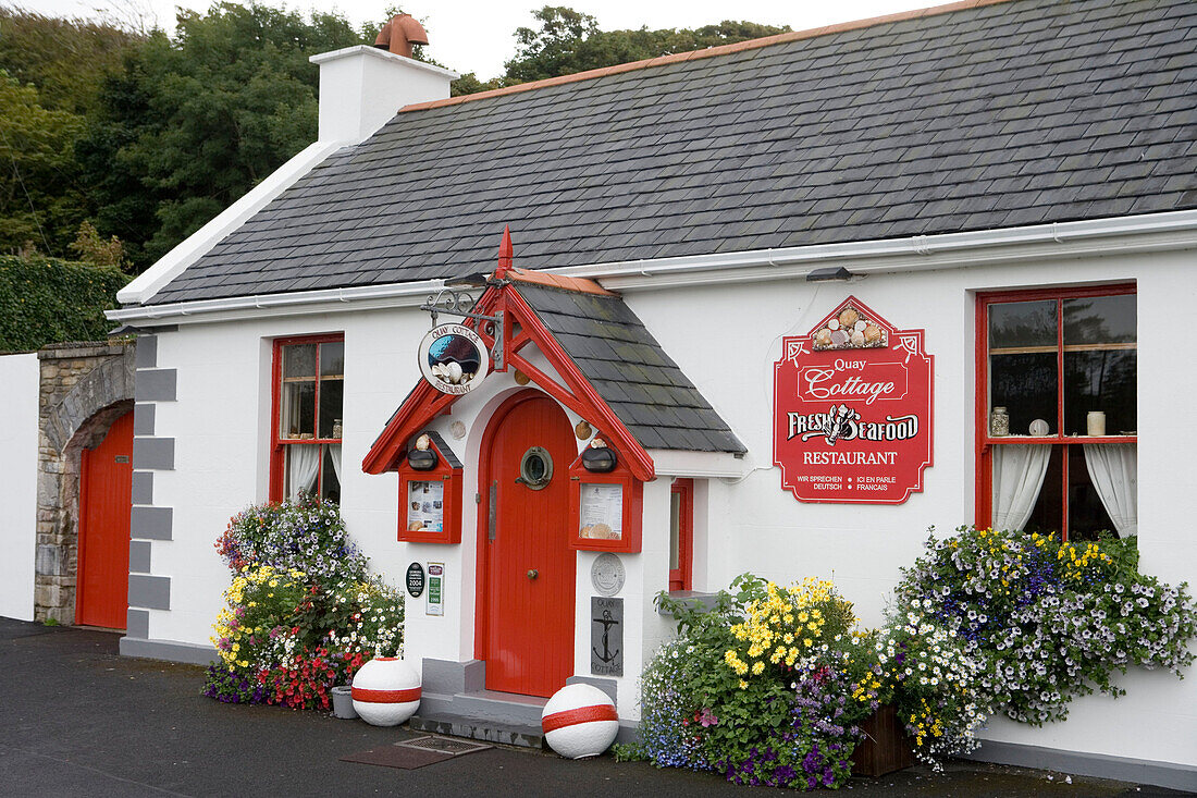 Quay Cottage Seafood Restaurant, Westport, County Mayo, Irland