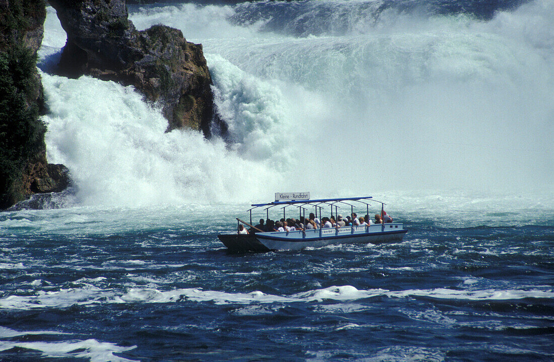 Rhine Waterfall at Schaffhausen, Lake Constance, Switzerland