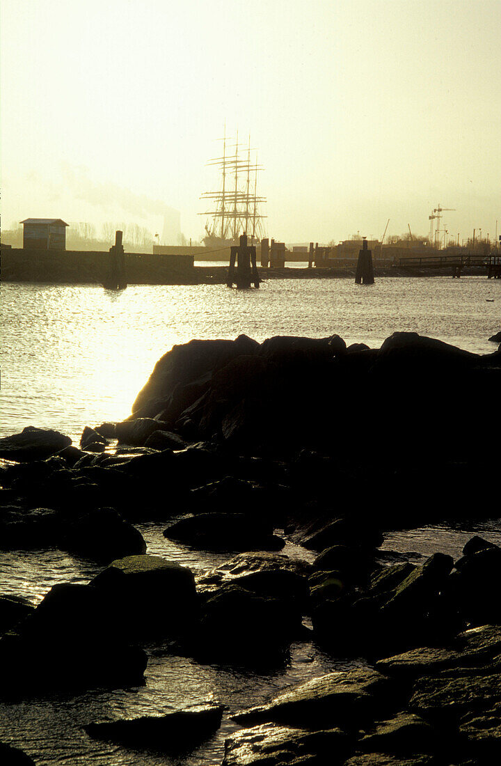 Warnemünde Hafen, Mecklenburg-Vorpommern, Deutschland, Europa