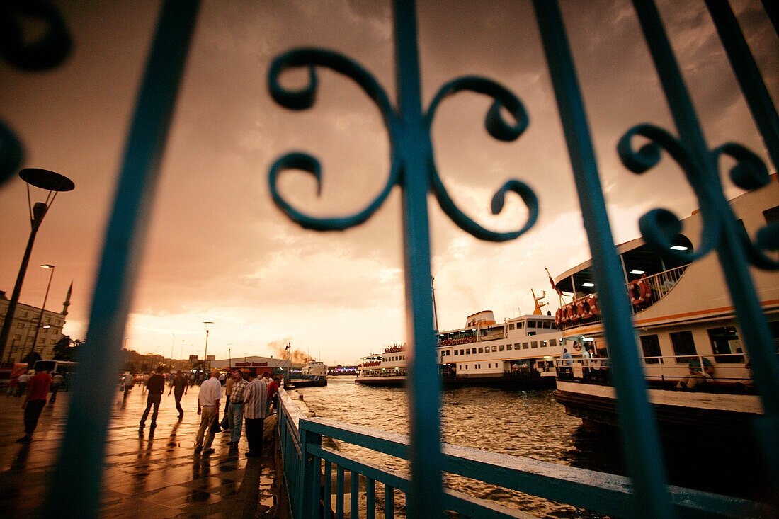 Landing Stage Sirkeci, Istanbul, Turkey