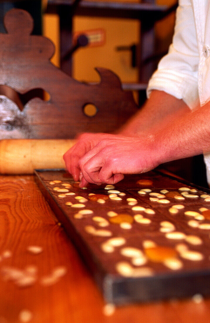 Lebkuchenbäckerei, Franken, Bayern, Deutschland
