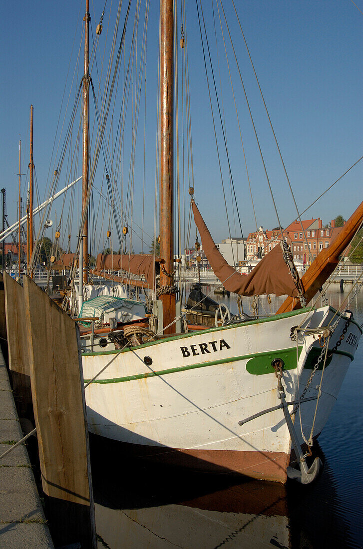 Greifswald, Museumshafen, Mecklenburg-Vorpommern, Deutschland, Europa