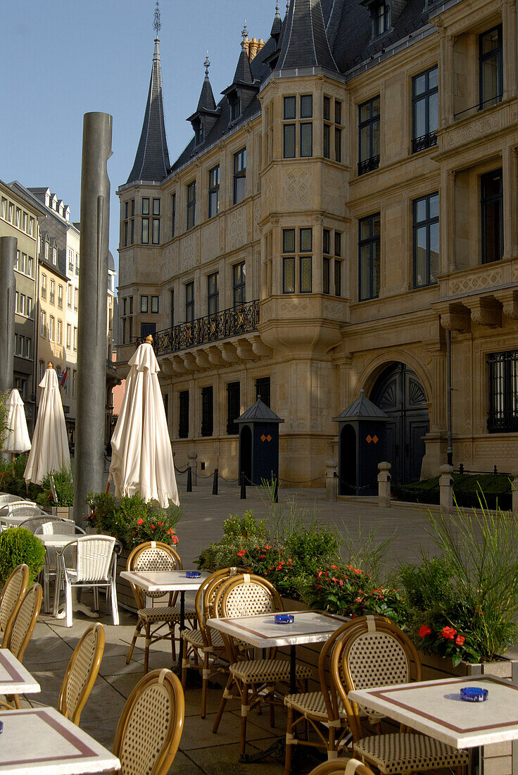 Luxembourg city, Grand Ducal palace, … – License image – 70061198 ...